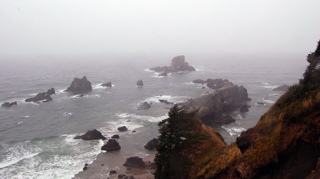 A view from Ecola State Park on Oregon's Pacific Coast.