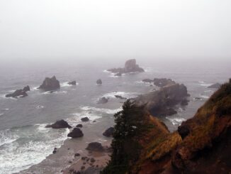 A view from Ecola State Park on Oregon's Pacific Coast.