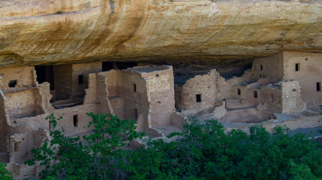 Mesa Verde National Park in southwestern Colorado.