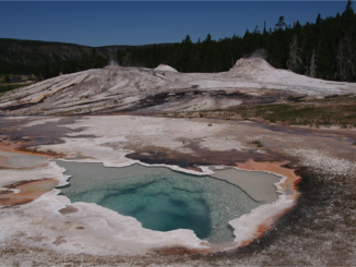 Heart Spring at Yellowstone National Park.