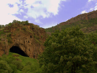 Shanidar Cave and other locales in the Zagros Mountains were once home to the first genetically distinct Homo sapiens to venture out of Africa.