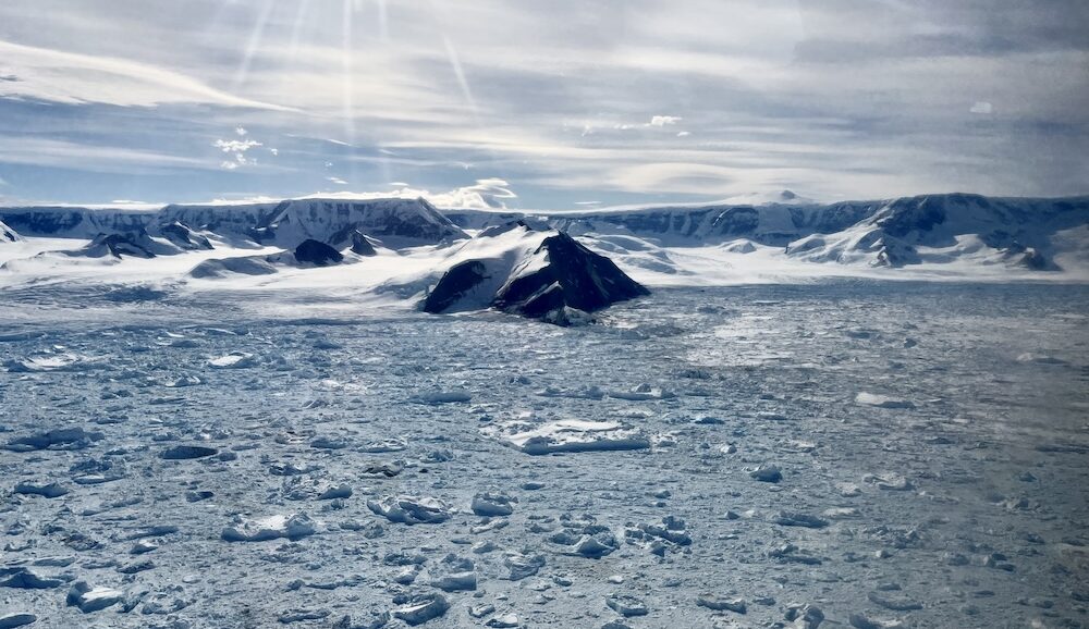 The Hektoria Glacier in Antarctica retreated at an alarming rate in recent years.