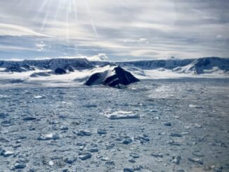 The Hektoria Glacier in Antarctica retreated at an alarming rate in recent years.